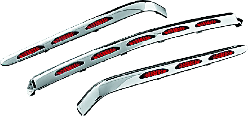 Kuryakyn LED Trunk Molding for Honda GL1800 Gold Wing (2001–2010) Chrome