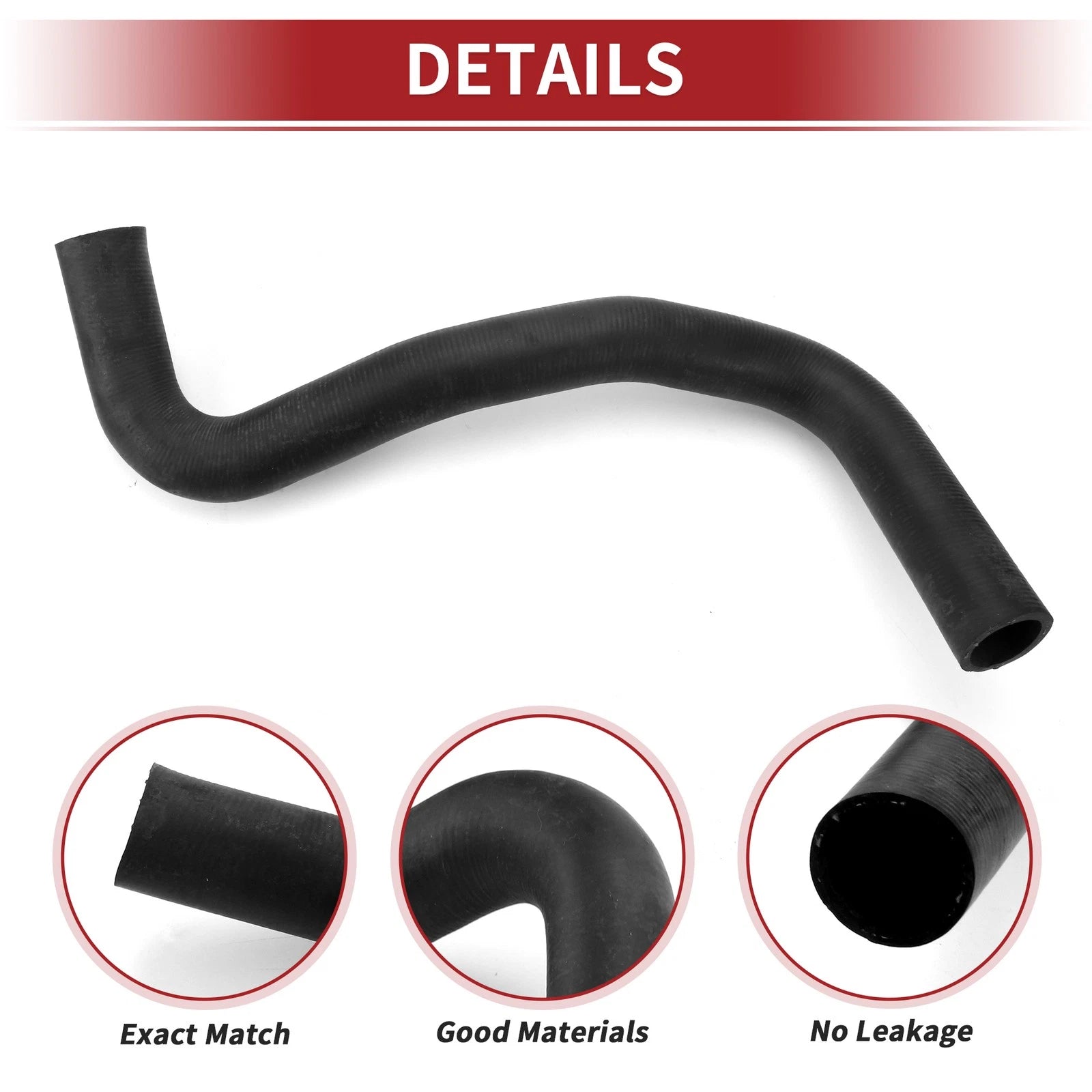 Radiator Hose for Toyota Land Cruiser V8 4.7L (1998–2007) No. 1657250150