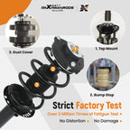 4X Front + Rear Struts w/Coil Spring for VW Rabbit, Passat (2006–2010)