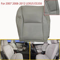 Driver Side Bottom Perforated Leather Seat Cover Gray for Lexus ES350 (2007–2012)