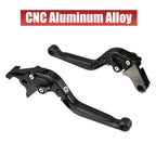 Folding Brake Clutch Levers 1 Pair for Honda 250 (2017-2021) Black
