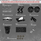 Bling Rhinestone Gear Shift Cover for Toyota RAV4 (2016-2018)