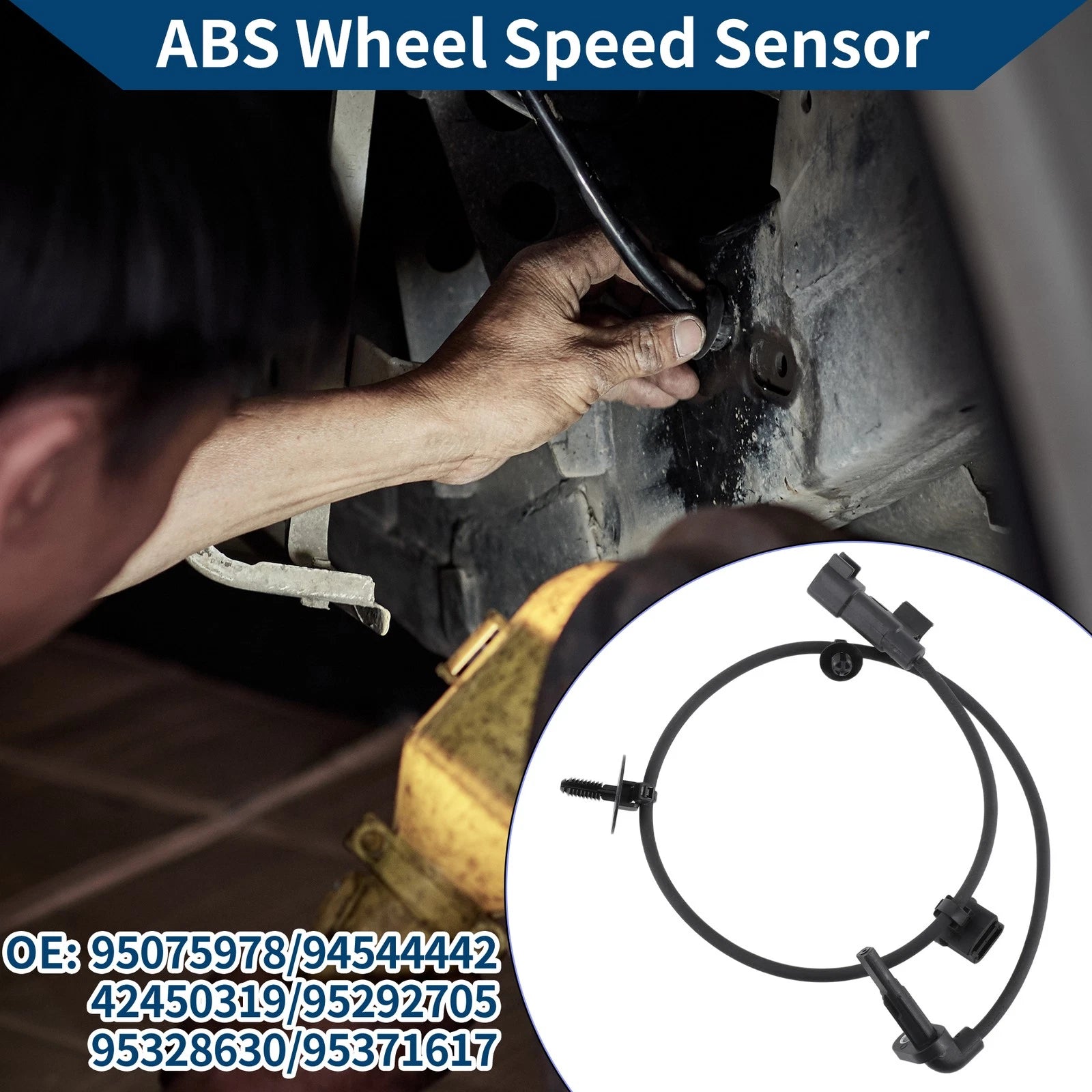 ABS Wheel Speed Sensor for Chevrolet Trax (2015–2022) No. 95075978/94544442