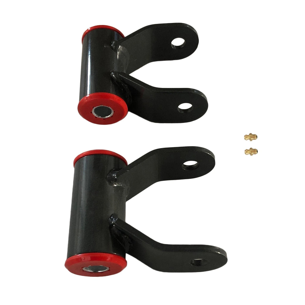 2" Rear Drop Leveling Shackles for Dodge Ram 1500 (2002–2008) 512120