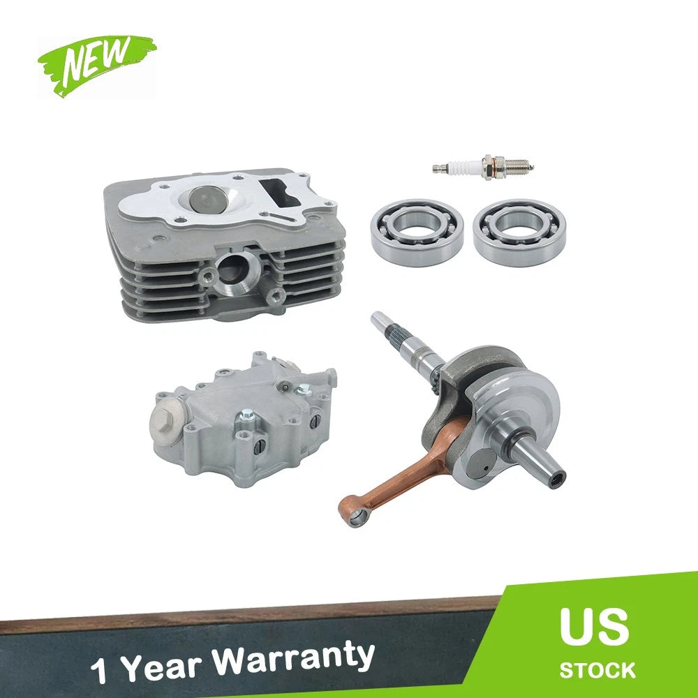 Crankshaft + Cylinder Head + Cylinder Head Cover for Honda TRX250 (2001–2006)