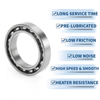 Deep Groove Ball Bearing 25x37x7mm for Scooter Skateboard (1 Pc)
