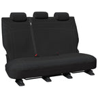 Tailor Made Black Neoprene Seat Covers for Landcruiser URJ202 (2012–2019)