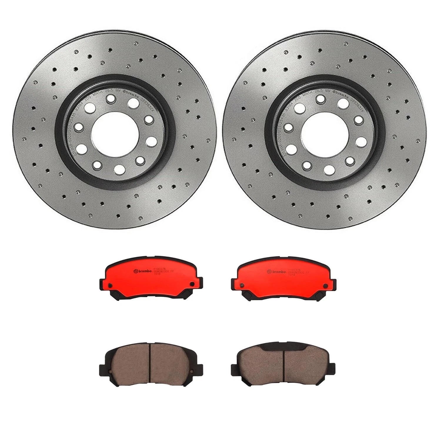 Brembo Front Brake Kit for Chrysler 200, Dodge Dart (2011–2016)