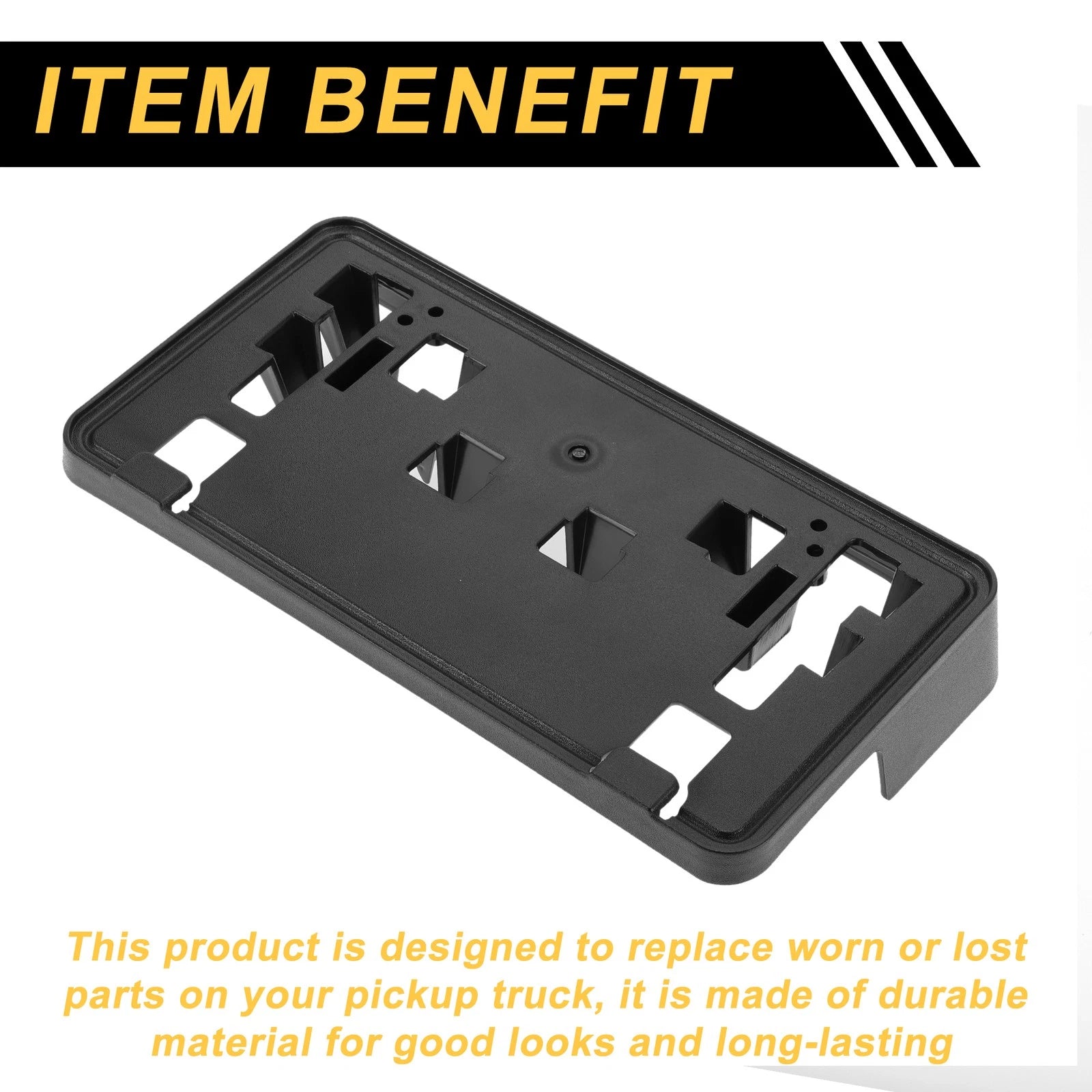 Set of 1 Front Bumper License Plate Bracket for Ford F-150 (2021–2023)