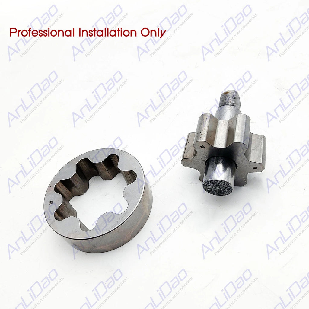 Oil Pump Shaft & Rotor for SeaDoo 1503 1630 (16MM, 420837543, 420956675)