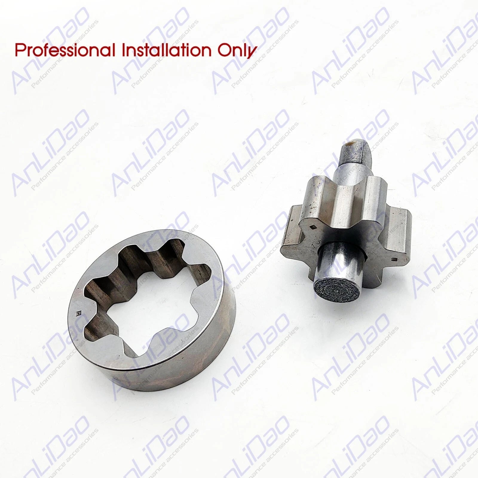 Oil Pump Shaft & Rotor for SeaDoo 1503 1630 (16MM, 420837543, 420956675)