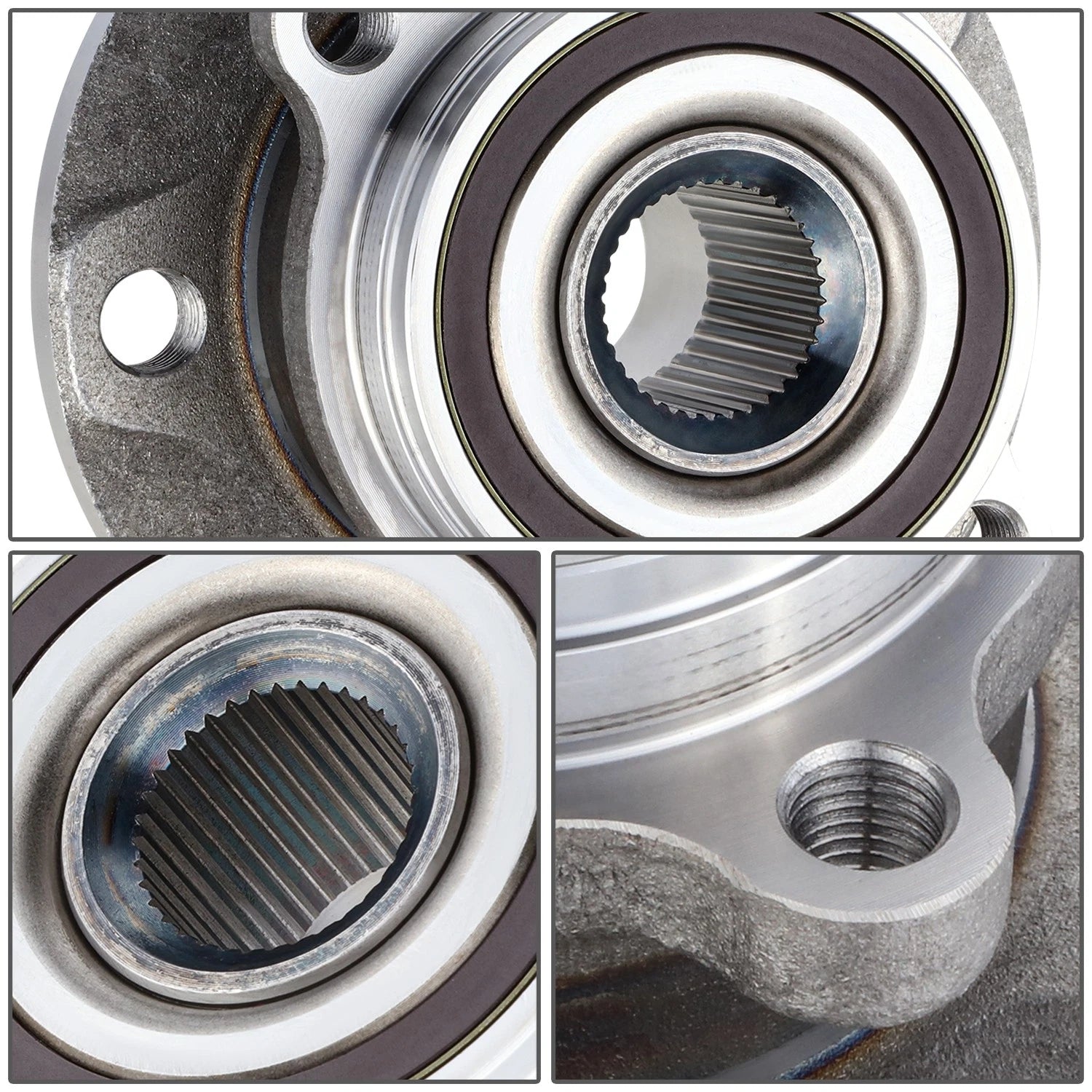 Wheel Bearing and Hub Set for Audi A3 Q3 VW Jetta Golf GTI (2004–2018)