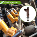 Fuel Injector for Toyota Lexus NSP120 1NRFE 1.3L (1 Pcs) Brown Silver Tone