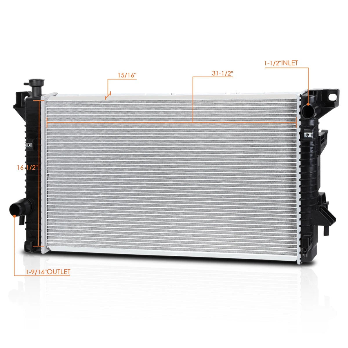 Aluminum Core Radiator for Expedition Navigator (2009–2014) DPI-13099