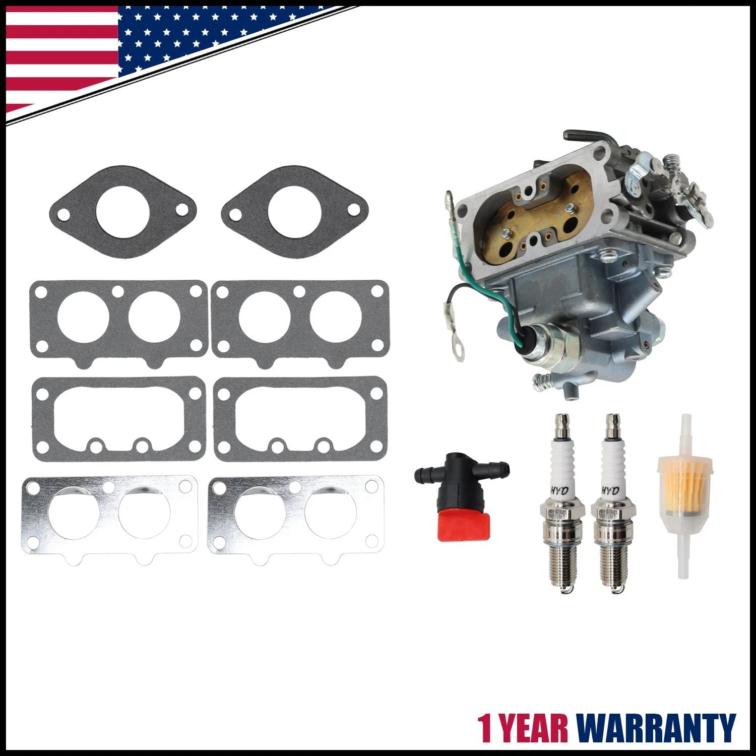Carburetor for Kawasaki FH721V (15003-7074) 4-Stroke 25 HP