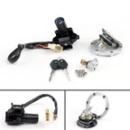 Ignition Switch Gas Cap Cover Lock Key Set for Kawasaki EX250 Ninja (2008–2012)