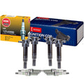 Set of 4 Ignition Coils & Spark Plugs for Hyundai Kia 1.8 2.0 L4