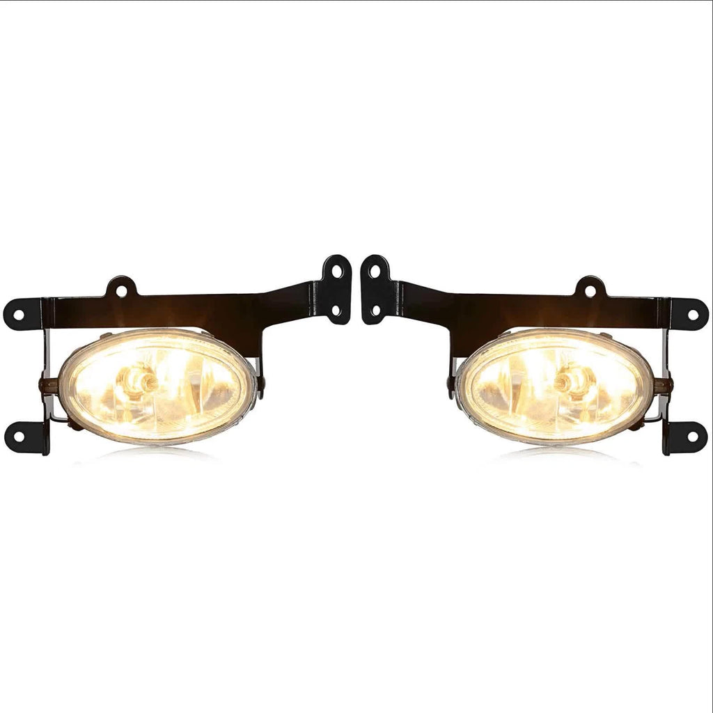 Clear Lens Fog Lights with Wiring & Switch for Honda Civic Coupe (2006–2008)