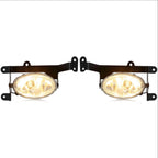 Clear Lens Fog Lights with Wiring & Switch for Honda Civic Coupe (2006–2008)