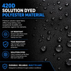Jet Ski Cover for Sea Doo GTI 130 (2020–2022) PWC Black