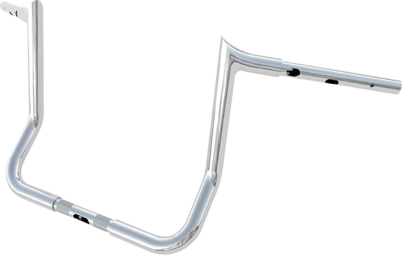 1X Magnum Shielding 1-1/4" Viking Handlebar for Bagger (10") - Black 3HB-2410