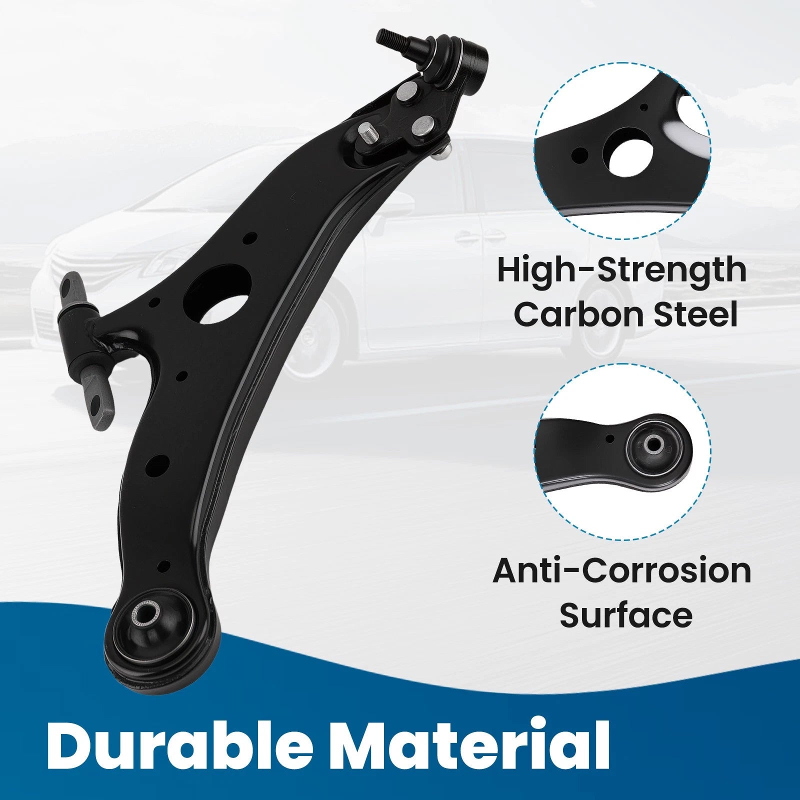 Front Lower Left Control Arm for Toyota Sienna (2004–2010)
