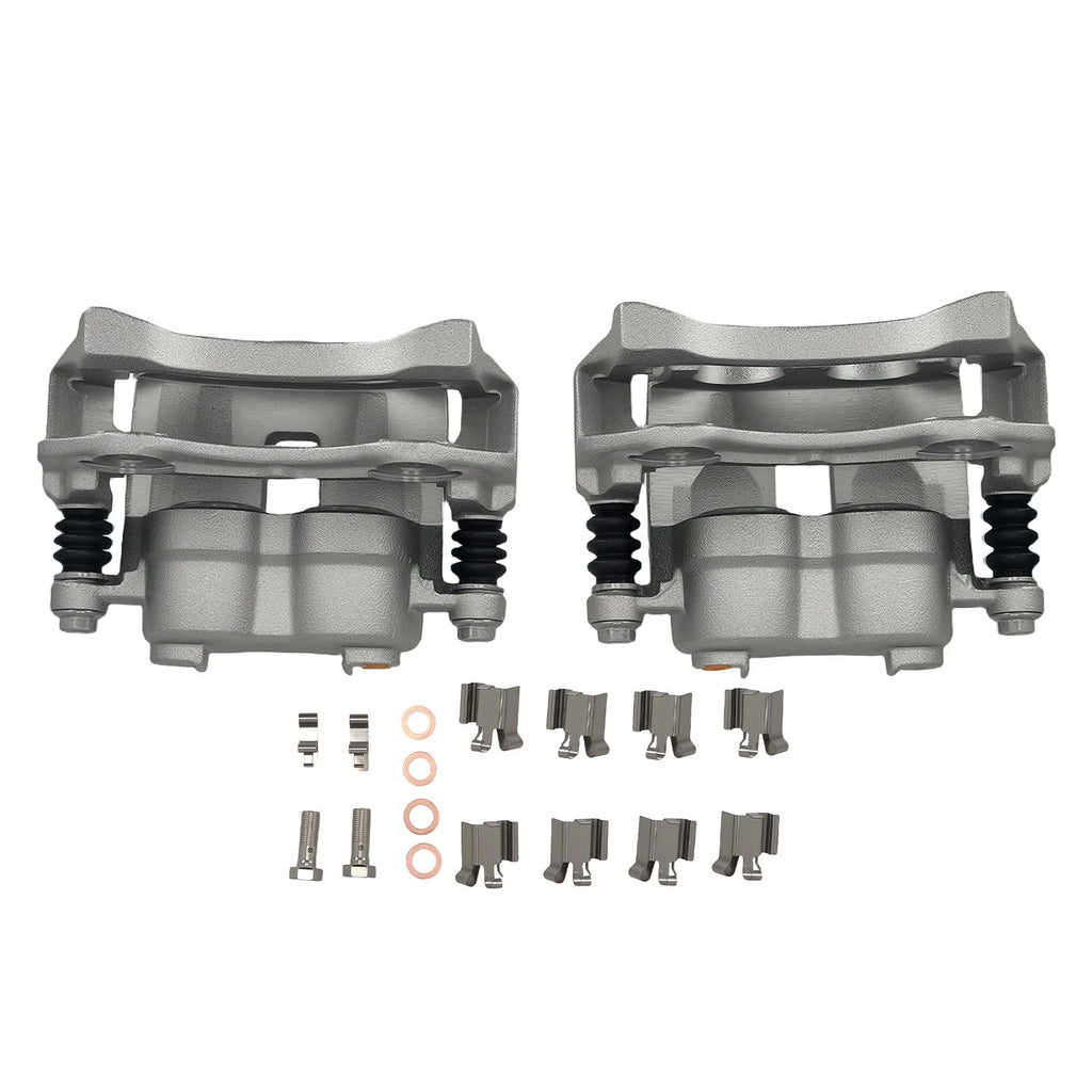 Front Disc Brake Caliper Set for Jeep Grand Cherokee WJ (1999–2004) with Brackets