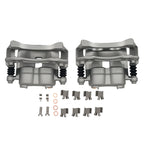 Front Disc Brake Caliper Set for Jeep Grand Cherokee WJ (1999–2004) with Brackets