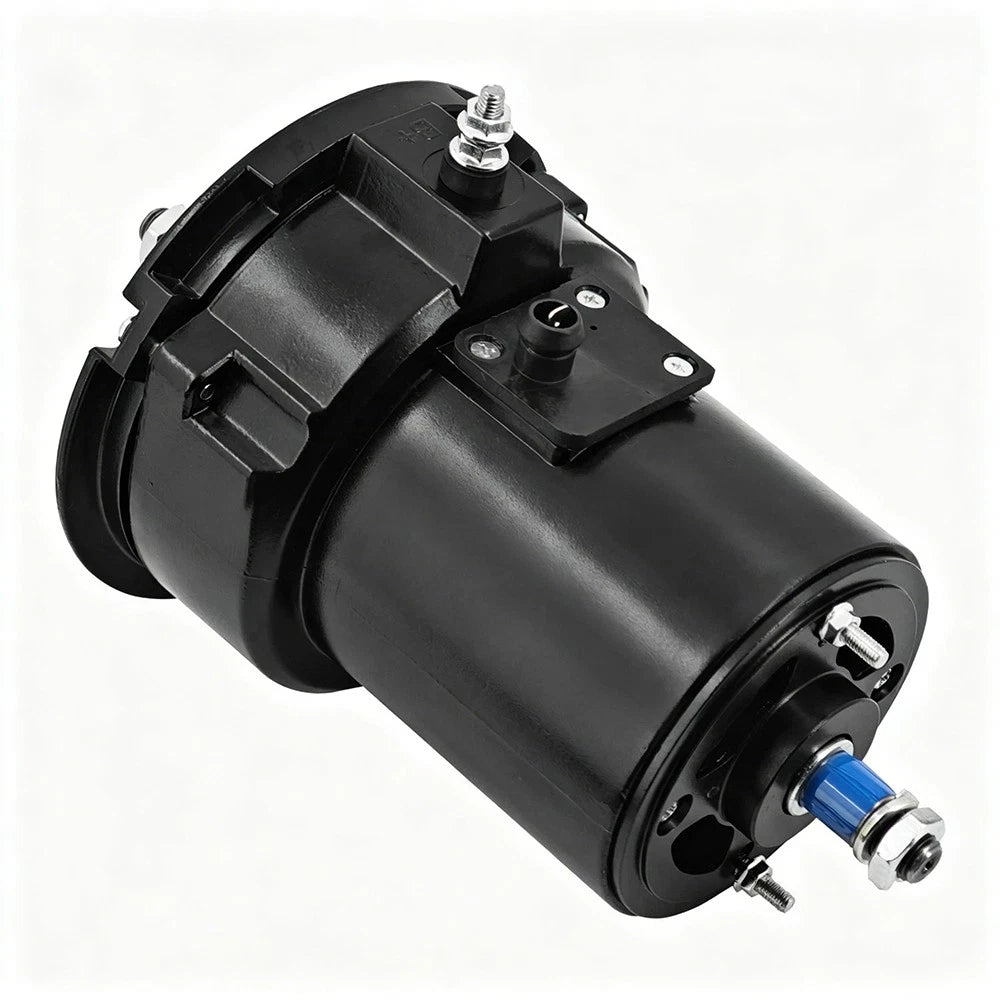 90 AMP Black Alternator for Volkswagen T1 Bug T2 Bus Super Beetle Ghia (12V)