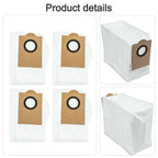 10 Pack Replacement Vacuum Bags for Lefant M3 Max Robot Cleaner