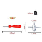 Tire Valve Stem Removal Tool for Automotive Technicians and DIYers