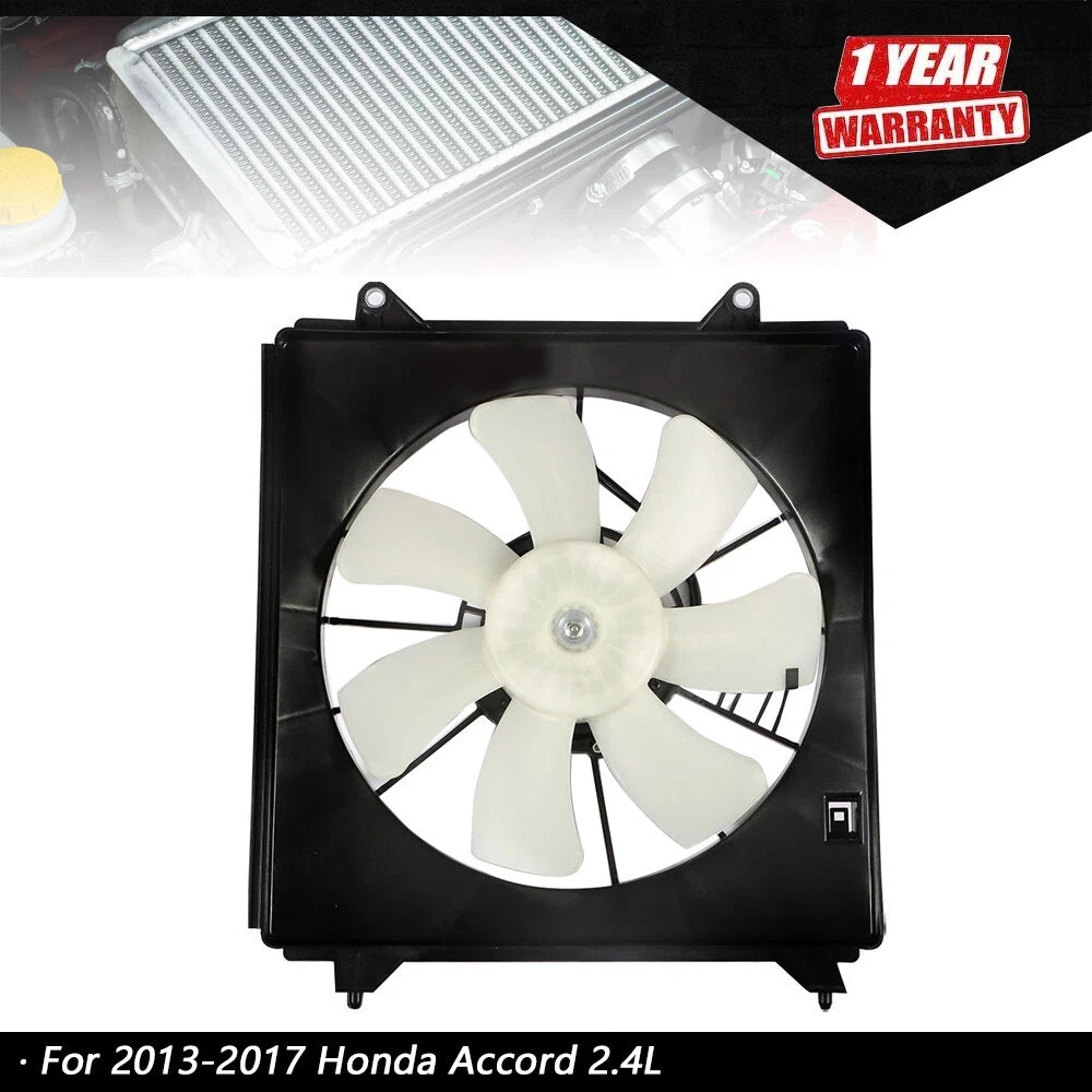 Radiator Cooling Fan for Honda Accord (2013–2017) Right Side
