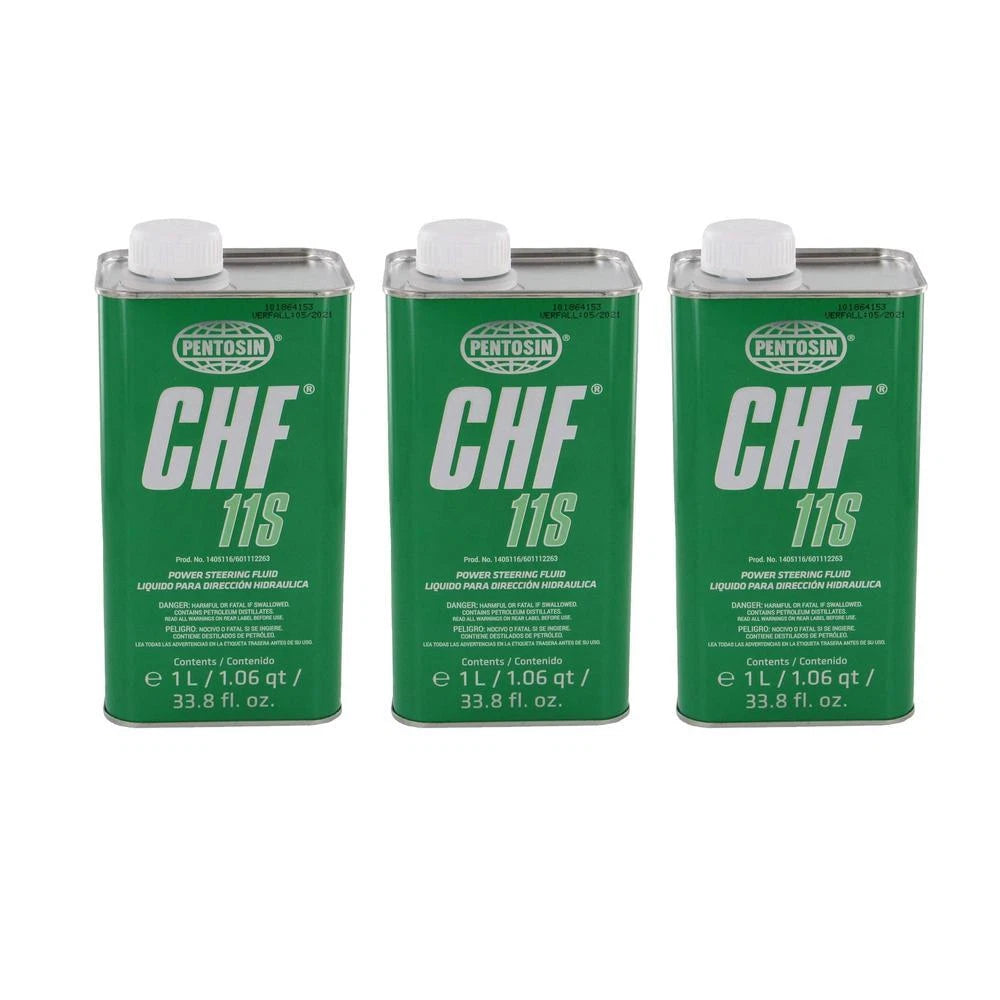 Set of 3 Pentosin Hydraulic System Fluids 1405116 for Audi TT A6 VW Beetle (1999–2023)