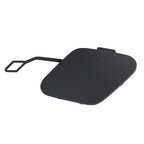 Rear Bumper Cover Tow Hook Hole Cover Replacement Primed Ready for Paint for