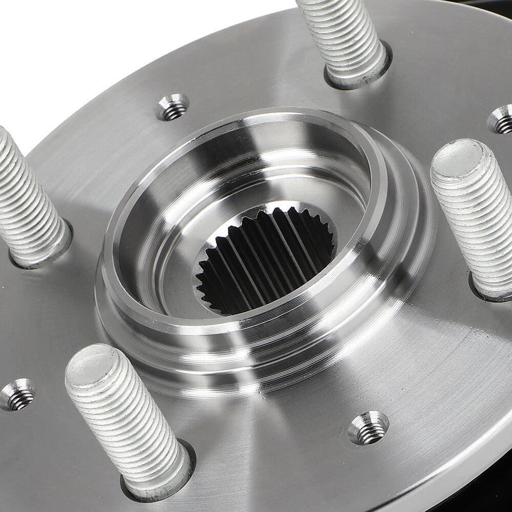Set of 2 Front Steering Knuckle Wheel Hub Bearings for Honda Civic (2003–2005)