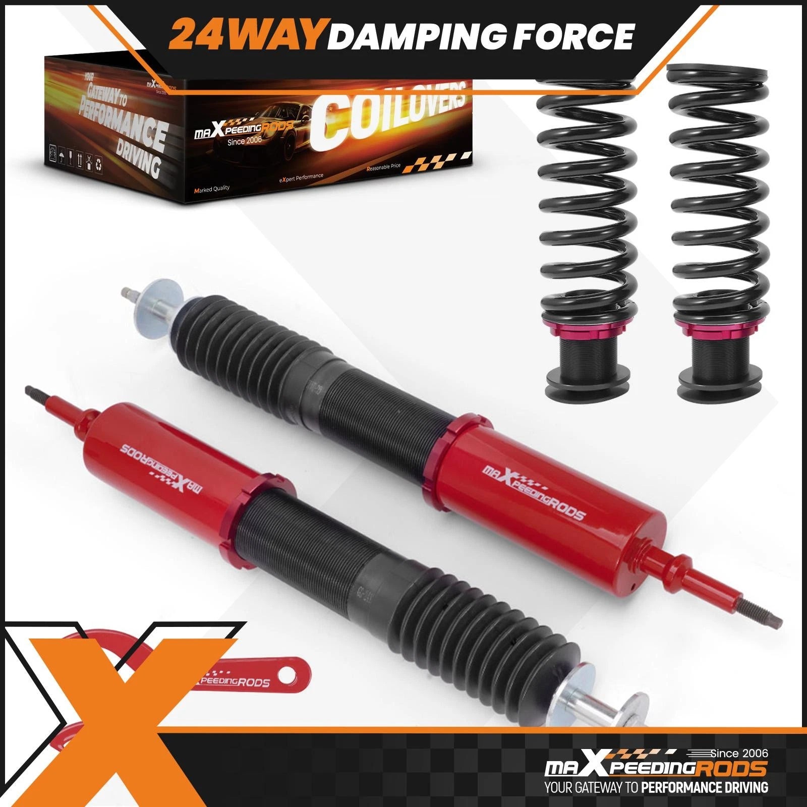 Coilover Suspension Damper Kit for BMW 3 Series E90 E92 E93 (2004–2013)