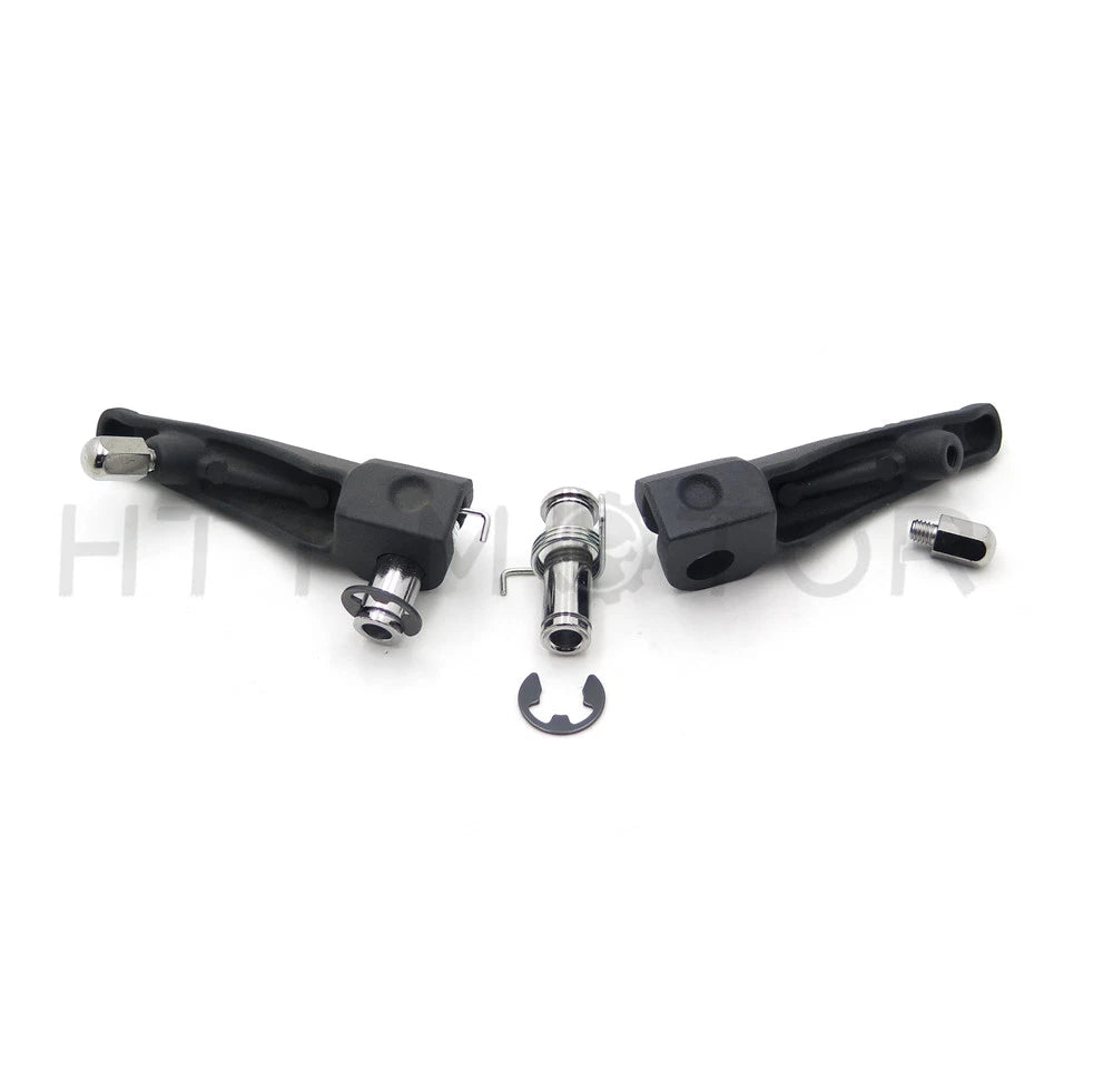 Front Footrests Foot Pegs for Kawasaki Ninja ZX6R ZX636 (2003–2008)