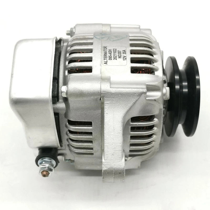 12V 40A Alternator for Kubota D722 D902 D1105 (16791-64010, 16241-64011, 185046220)