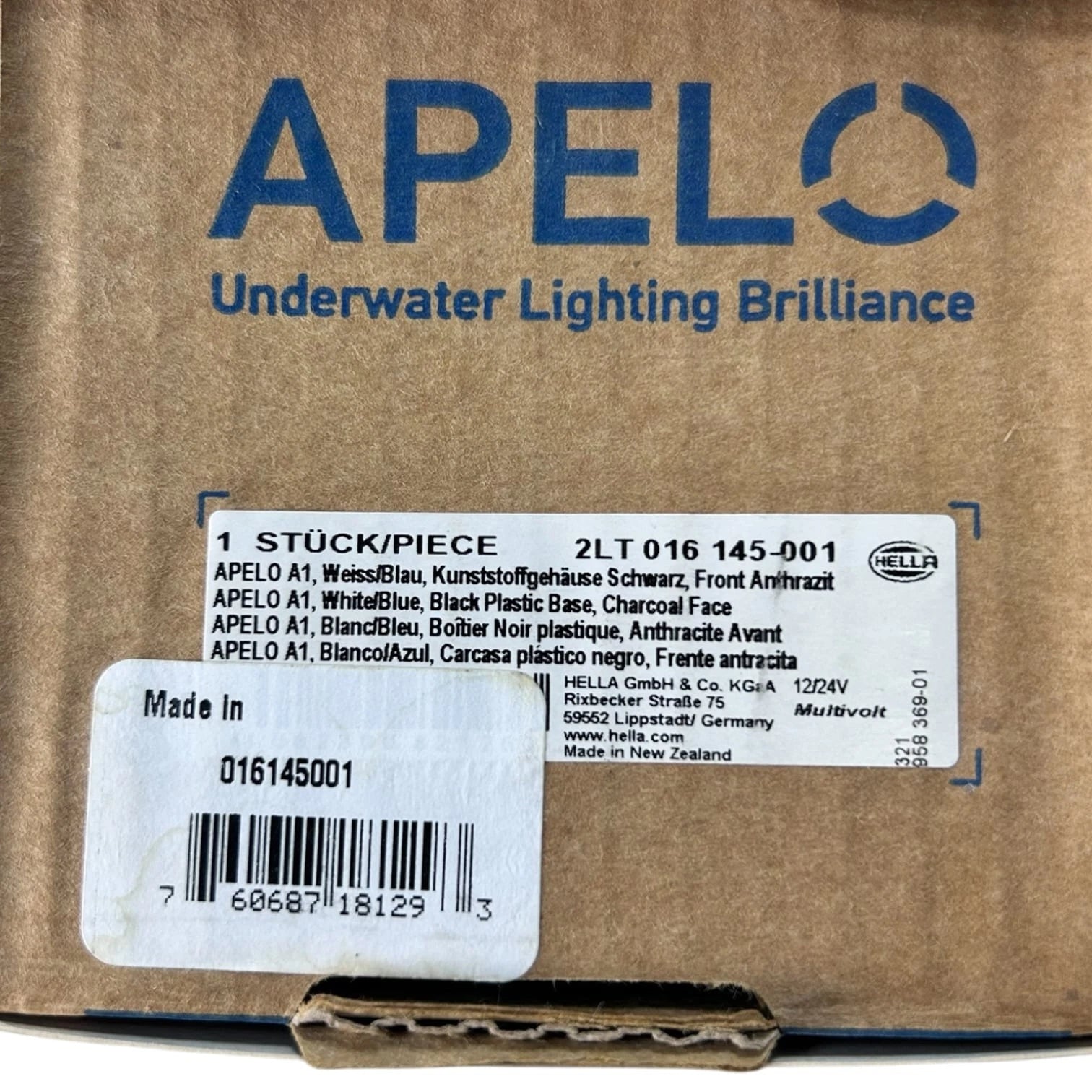 Hella Marine Apelo A2 LED Underwater Light for Marine (1800 Lumens)