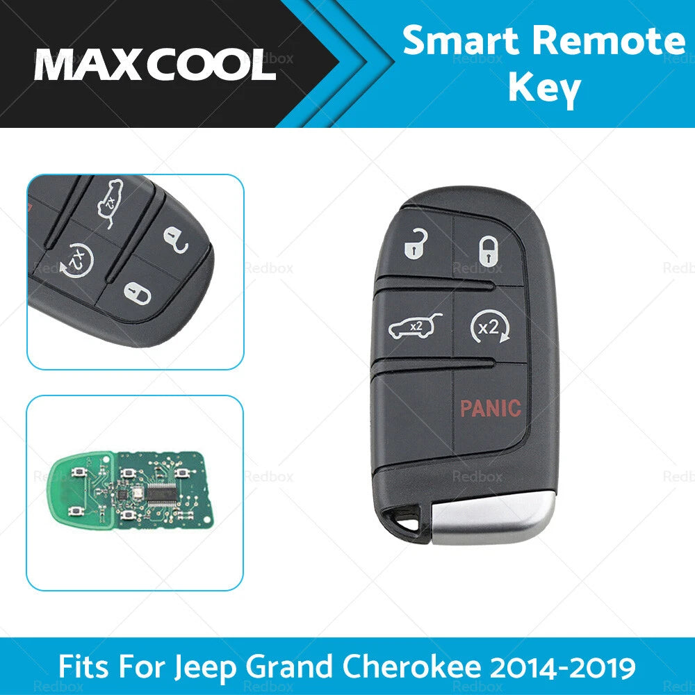 Smart Remote Key for Jeep Grand Cherokee (2014–2019) 433MHz