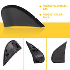 Left Driver Side Fender Applique Black ABS for Dodge Journey (2009–2020)