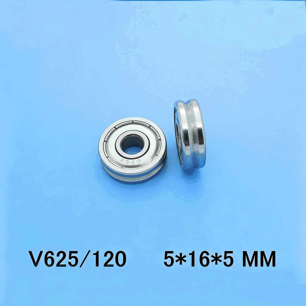 5x16x5mm V625ZZ Sliding Roller Bearing for Track Systems (Industrial Use)