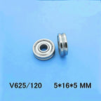 5x16x5mm V625ZZ Sliding Roller Bearing for Track Systems (Industrial Use)