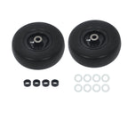2-Pack Flat Free Tire and Wheel Assembly for Lawnmower (YYYY–YYYY)
