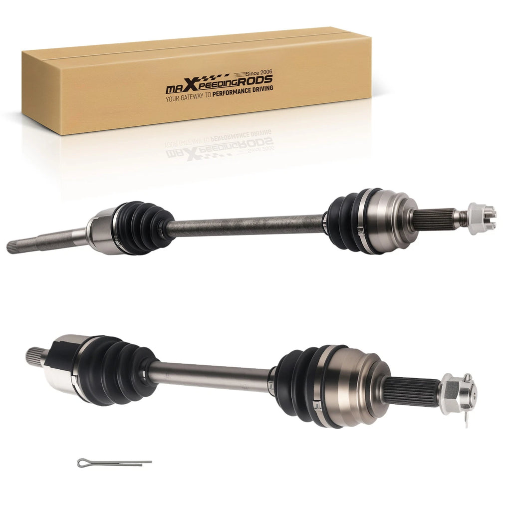 2X Front Side CV Axle Assembly for Jeep Compass Patriot (2014–2017) 4WD