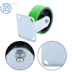 5-Inch Green Casters Wheels for Carts (1000 lbs Capacity)