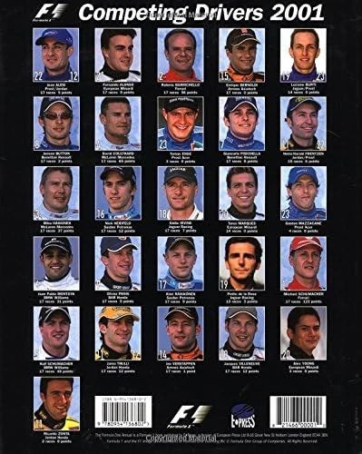 Formula One Annual Book for Universal (2001)
