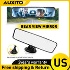 Suction Cup Rearview Mirror for Car Truck Boat (Clear)