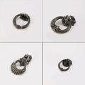 Set of 10 Vintage Cabinet Handles for Kitchen Cupboard
