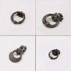 Set of 10 Vintage Cabinet Handles for Kitchen Cupboard